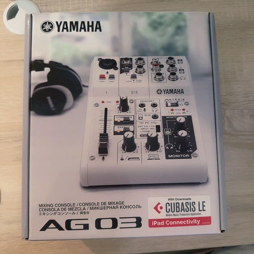 の*す様 YAMAHA AG03 ミキシングコンソールマイクセット