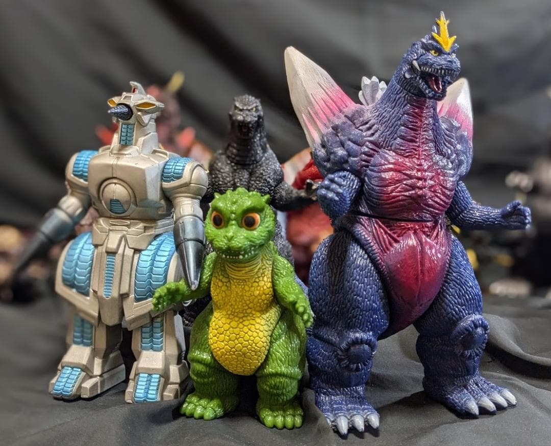 ゴジラ平成ＶＳシリーズ（バンダイ）ソフビフィギュアコンプリート20体セット