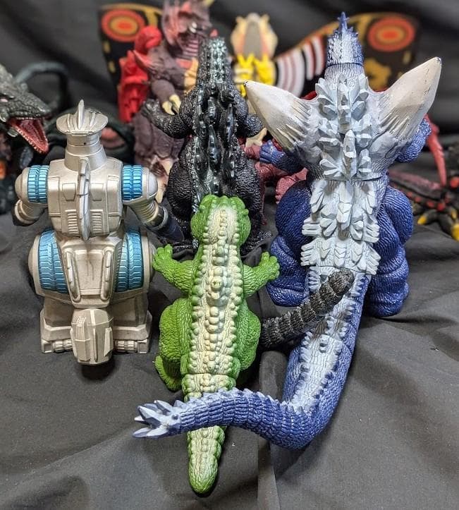 ゴジラ平成ＶＳシリーズ（バンダイ）ソフビフィギュアコンプリート20体セット