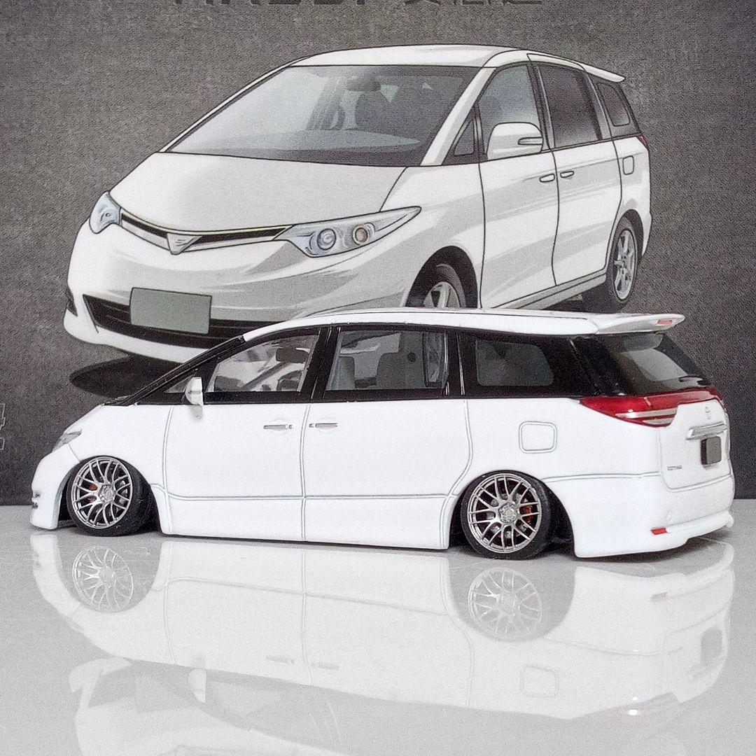 MASDI 50エスティマ 改　ホワイト