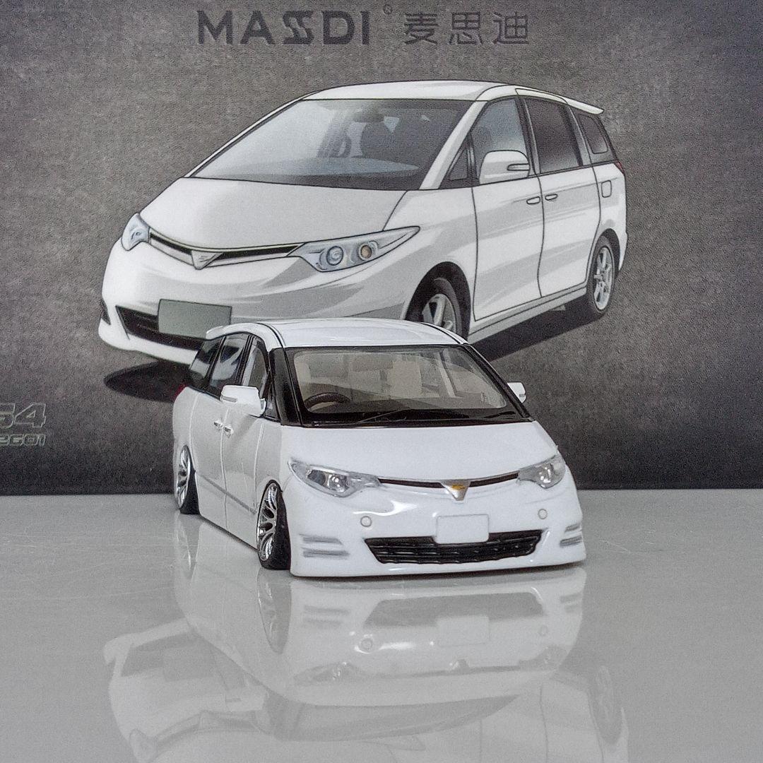 MASDI 50エスティマ 改　ホワイト