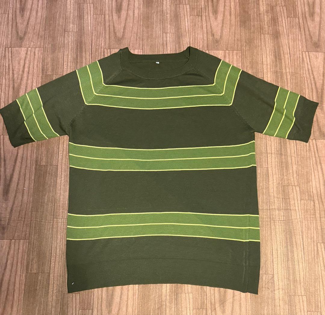 カートコバーン ボーダー ニット Lサイズ　スメルズ