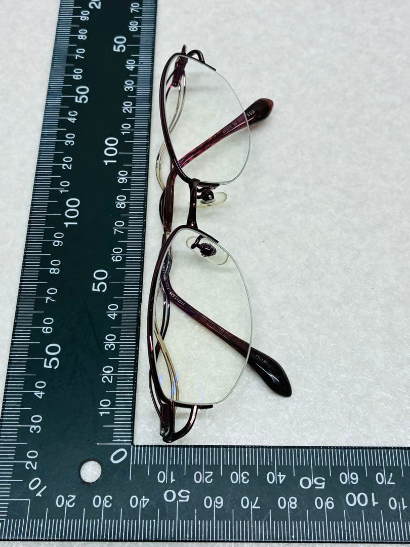 M4）美品 K18PG 18金 ピンクゴールド Dec メガネ 老眼鏡 フレーム