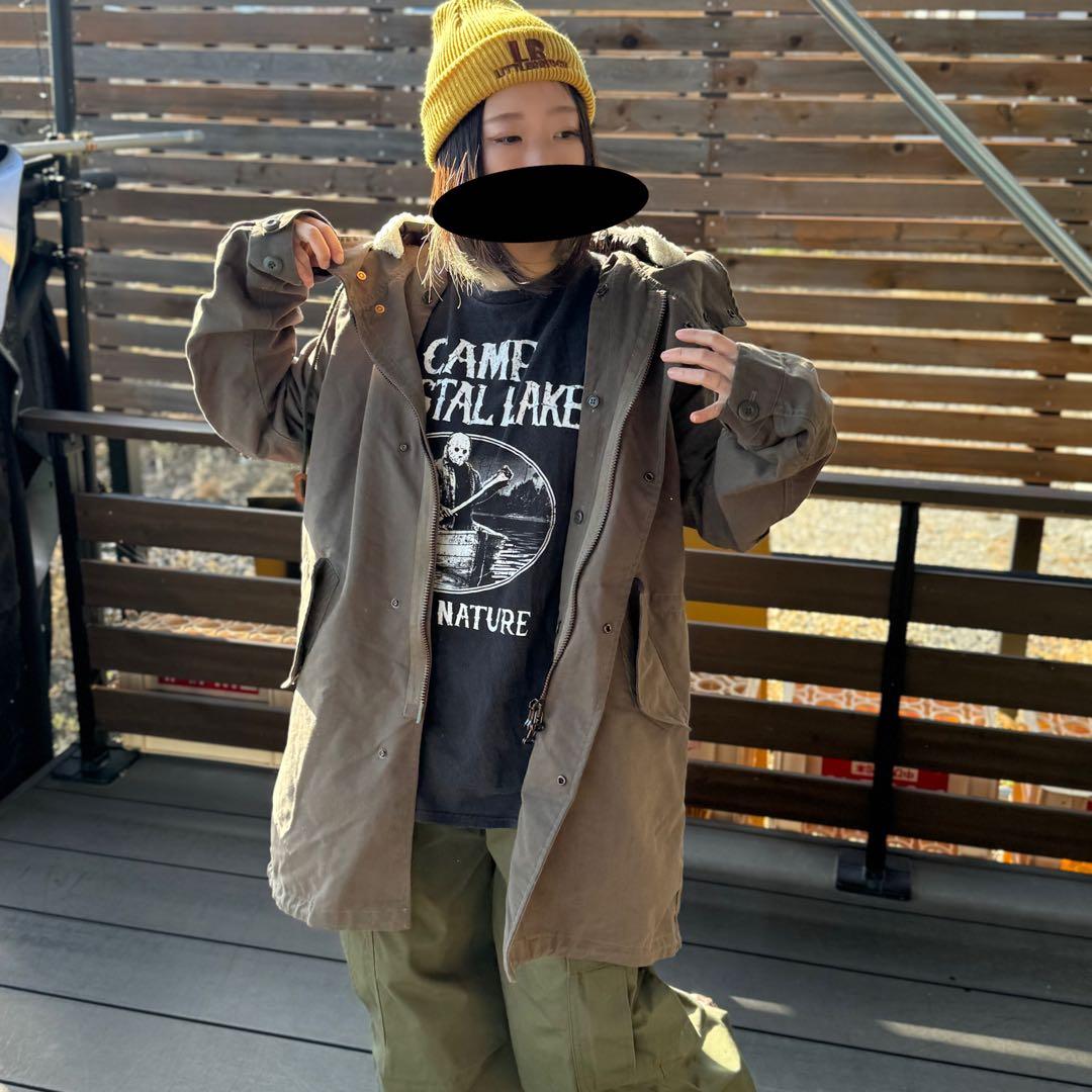 フレッドペリー　M51 モッズコート　ミリタリージャケット　ライナー付　L古着.