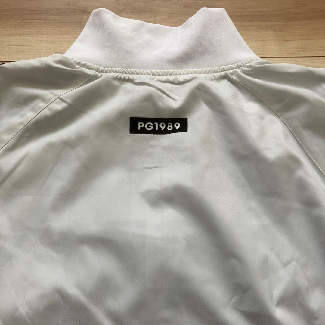 パーリーゲイツ　蓄熱　ブルゾン　ソーラーセンサーL　レディース　白　0サイズ　S