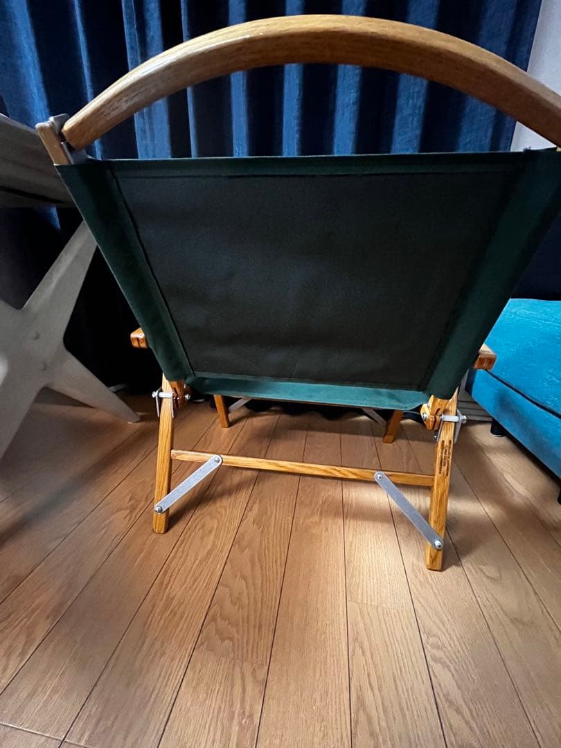 美品 正規品 カーミットチェア 緑