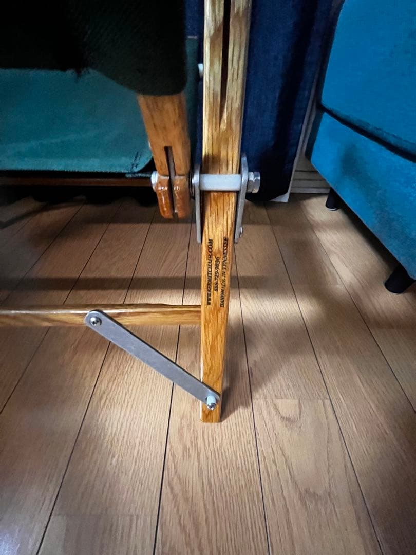 美品 正規品 カーミットチェア 緑