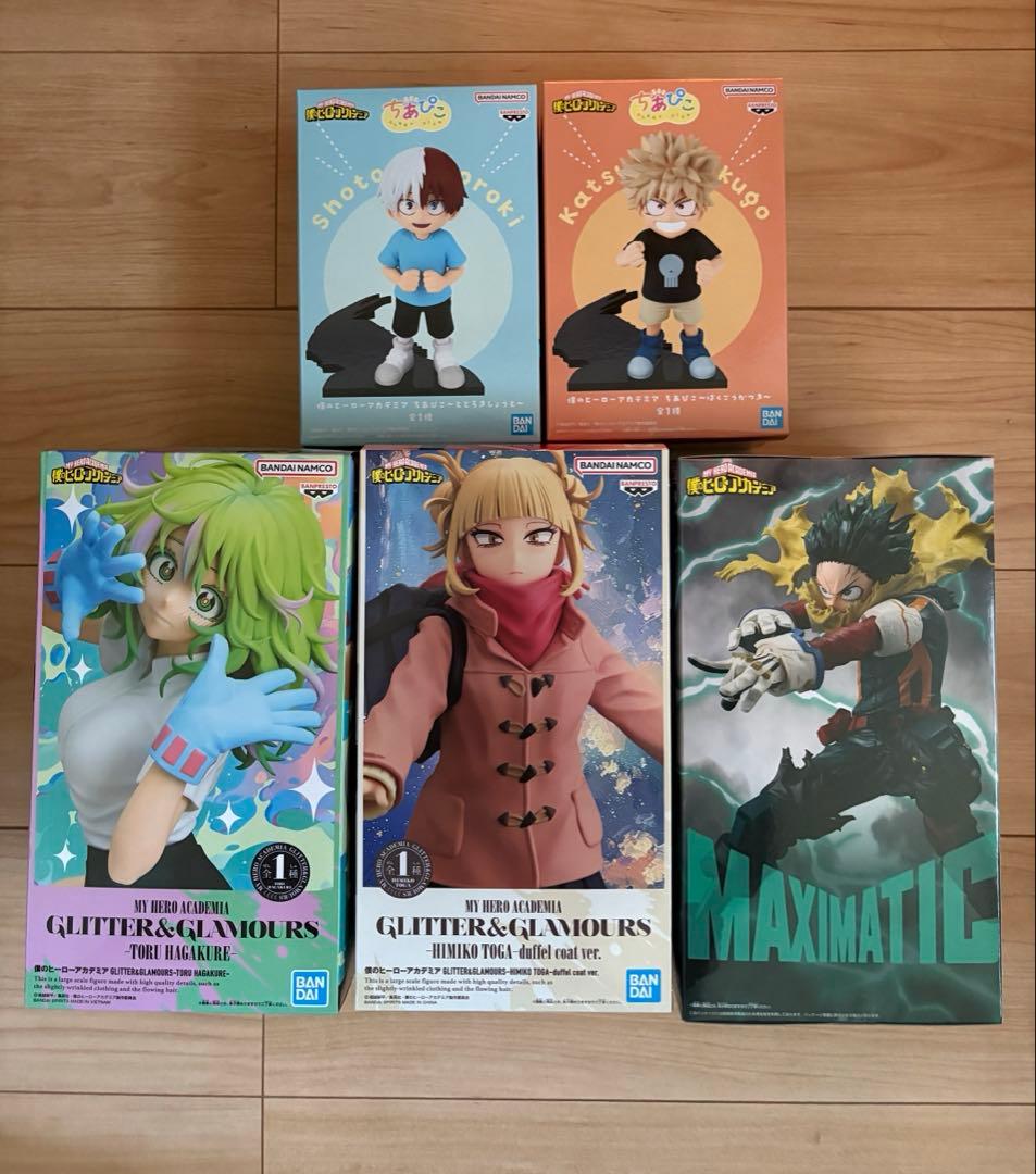 【新品未開封】僕のヒーローアカデミア フィギュアセット　ちあぴこ　4種セット