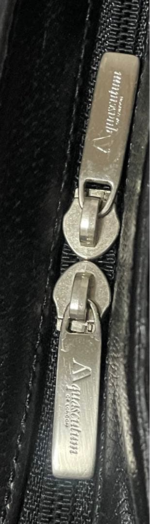 極美品】　AQUASCUTUM アクアスキュータム　ビジネスバッグ　ブラック　黒