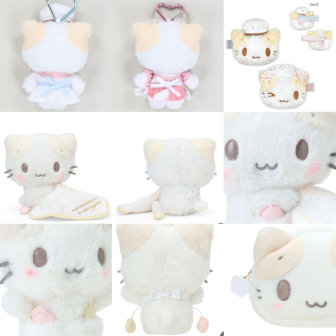 ♡新品♡マシュマロみたいなふわふわにゃんこ 7点 しろふわ雲 メイド コック