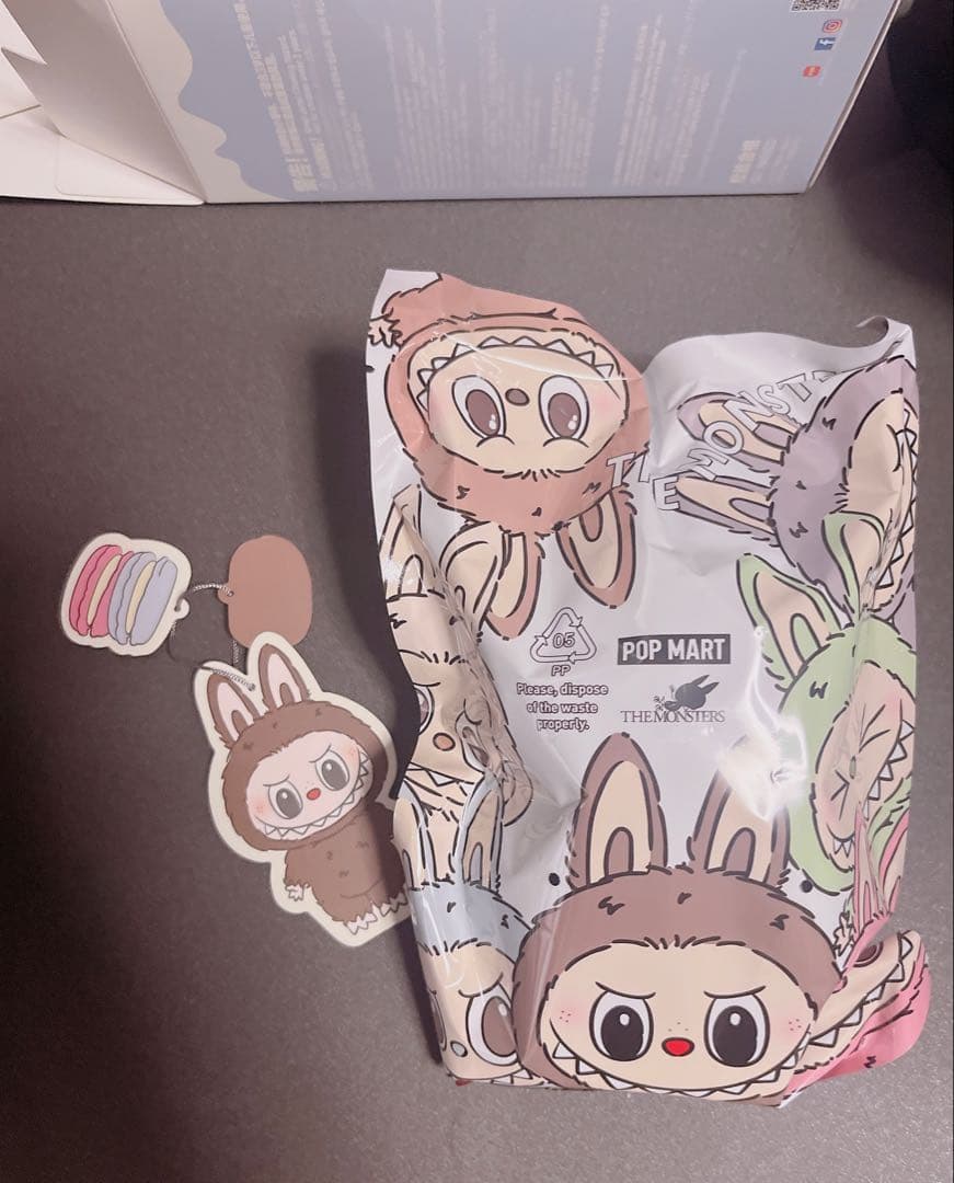 LABUBU Exciting Macaronぬいぐるみ シークレットCocoa