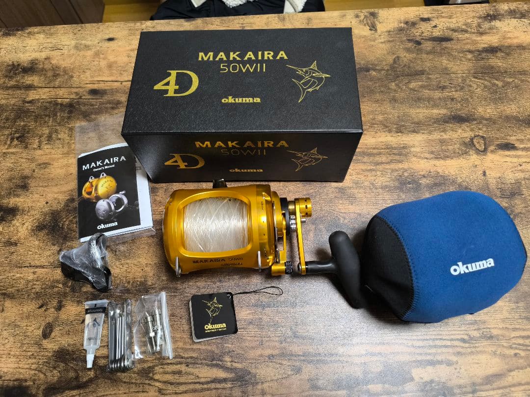 オクマ okuma マカイラ MAKAIRA 50WII リール