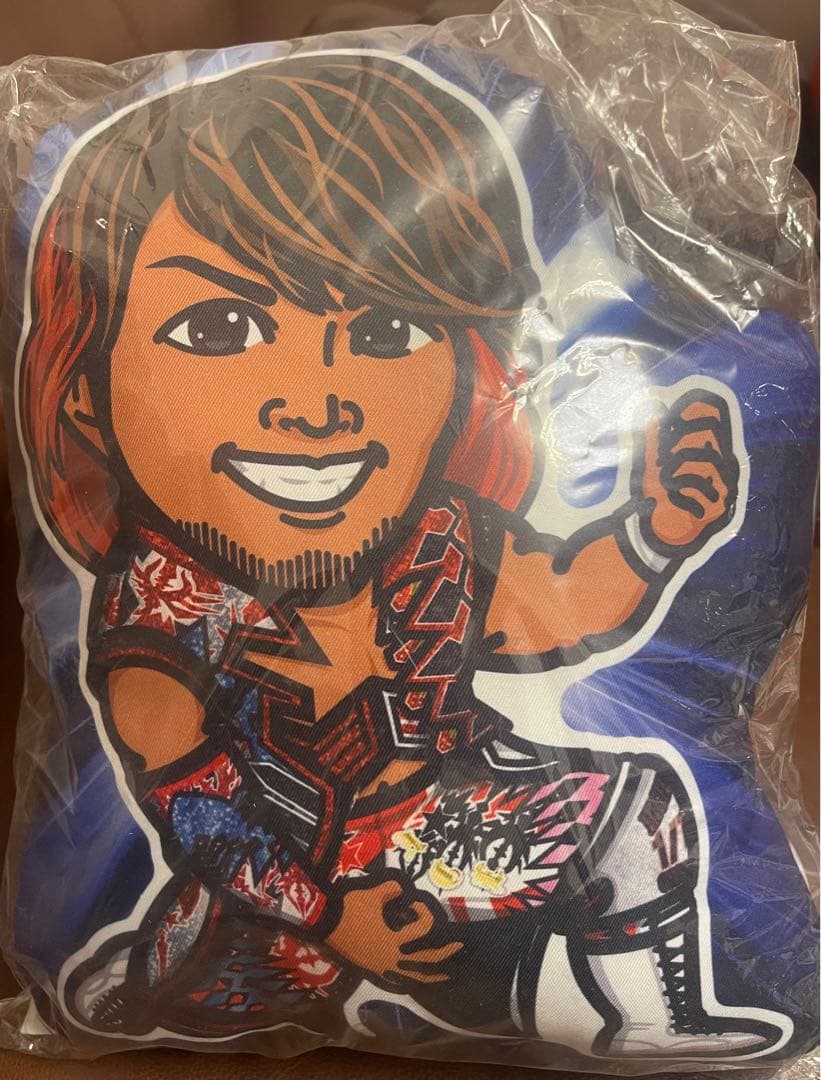 新日本プロレス 社長 棚橋弘至 Lp限定ダイカットクッション