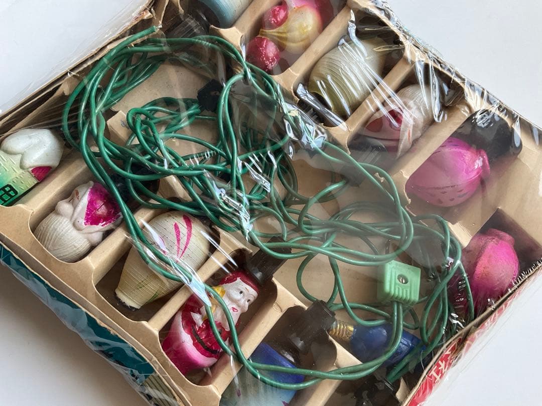 昭和レトロ　クリスマス　電球　オーナメント　東芝　激レア　ヴィンテージ　ランプ