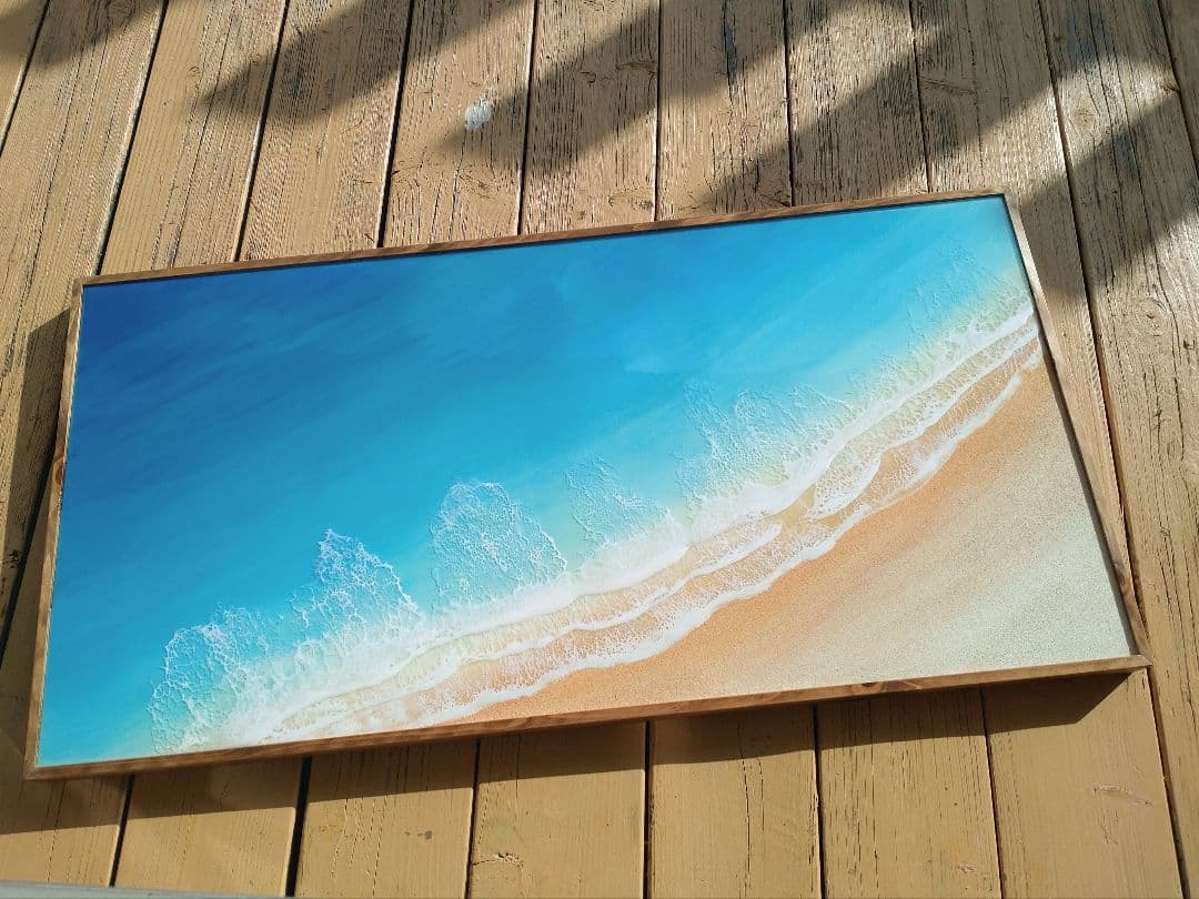 レジンアート(Okinawa Blue・Box type・920×470)