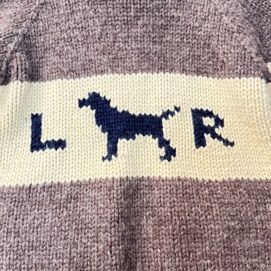 カナディアンセーター ラブラドールレトリバー カウチン セーター ジップアップ