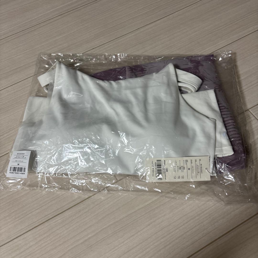 こむぎ(^^)②【新品未使用】スカーラヨガウェア　セットアップ　Ｍサイズ