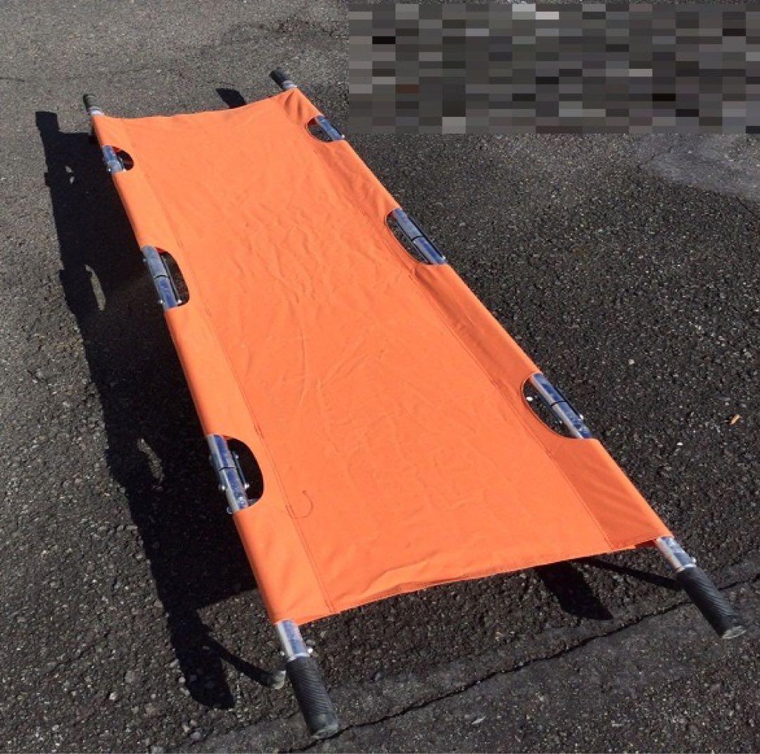 グリーンクロス 棒担架 ストレッチャー 移動 コンパクト 折りたたみ