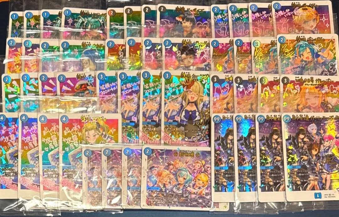 魔導具　神アート　魔法少女アイドル　Girl Mage 4枚ずつ　エクストラなし