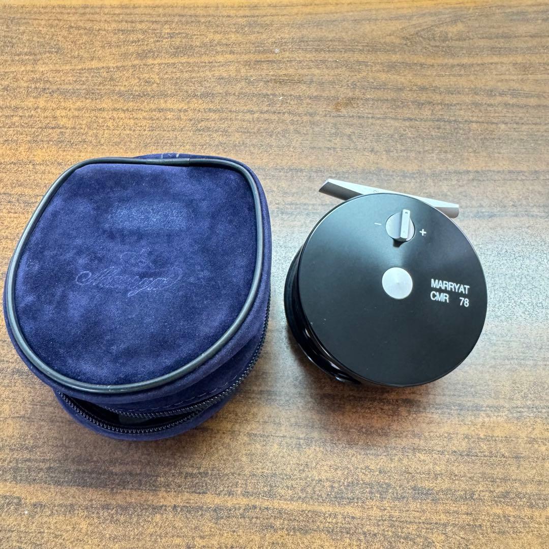 スミスMARRYAT CMR 78 フライリール スイス製 収納ケース付き