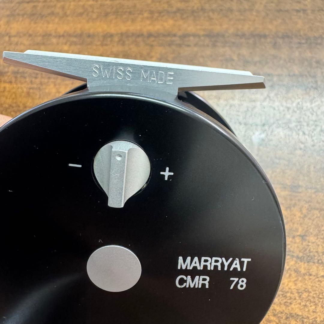 スミスMARRYAT CMR 78 フライリール スイス製 収納ケース付き