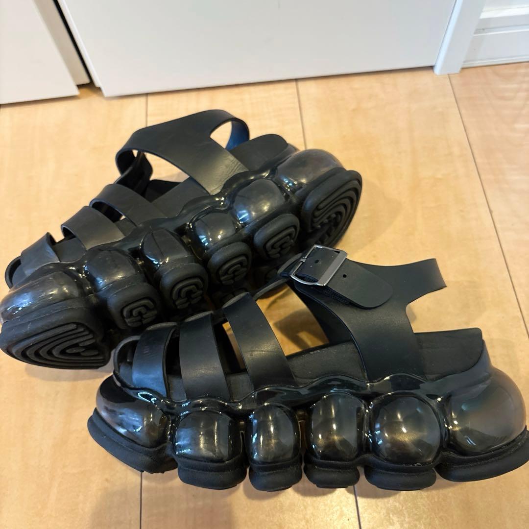 mikiosakabe grounds グルカサンダル 38 ブラック