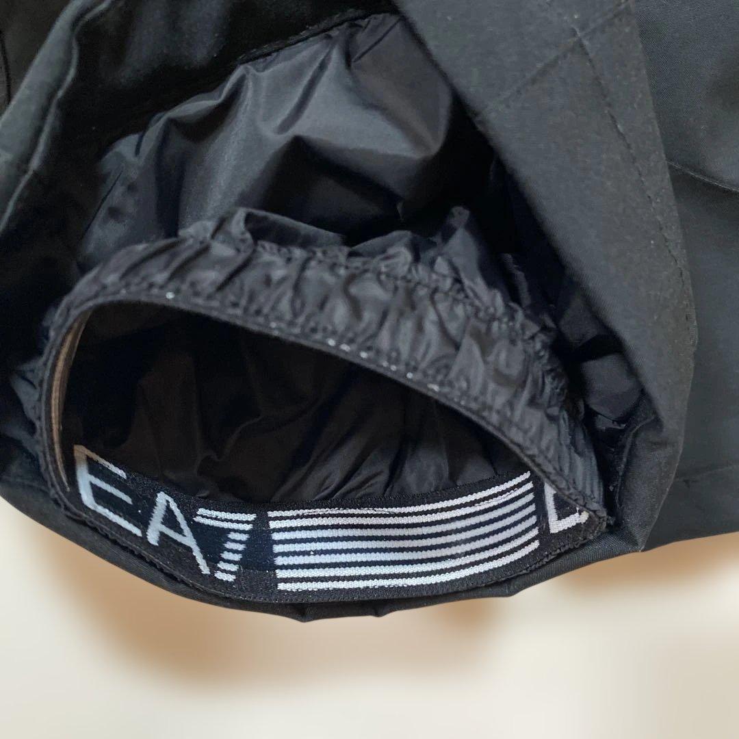 【美品】EA7 黒 スキーウェア 子ども用　110cm