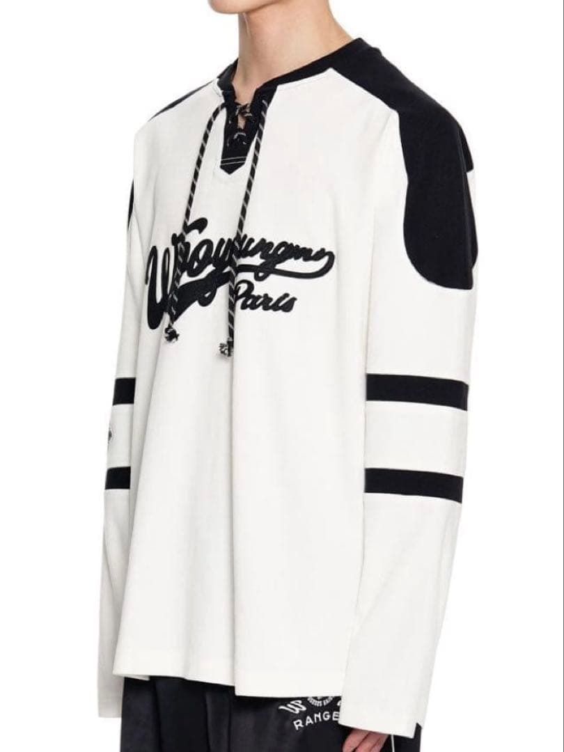 【新品】WOOYOUNGMI ラグビーシャツ 50