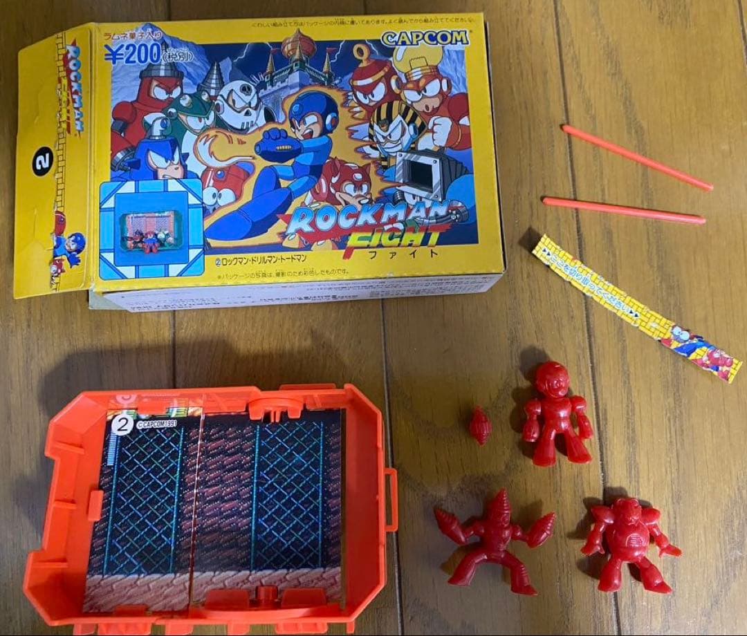 食玩 ロックマンファイトROCKMAN FIGHT 箱付セット②