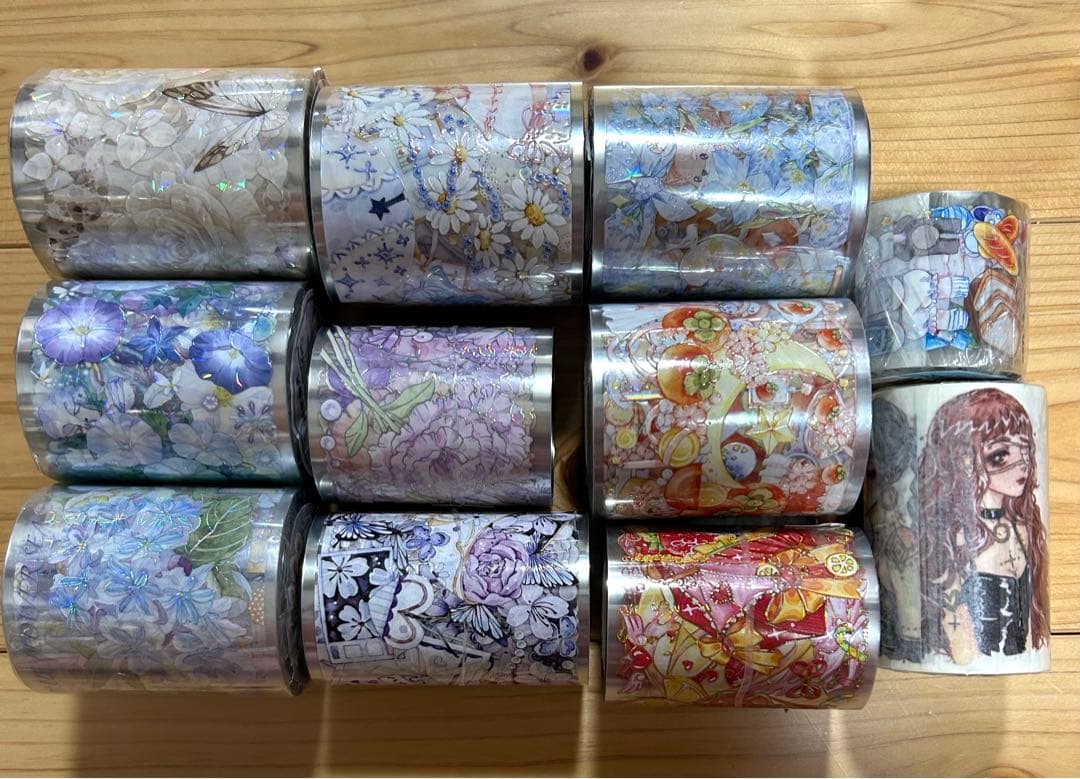 m*中様 海外マステ 新品中古巻売り まとめ売り