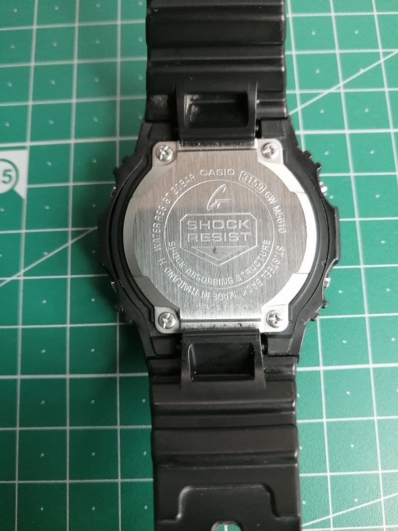 カシオ　G-shock GW-M5610 洗浄済み
