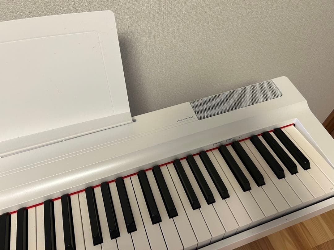 ヤマハ 電子ピアノ 88鍵盤 ホワイト P-125WH