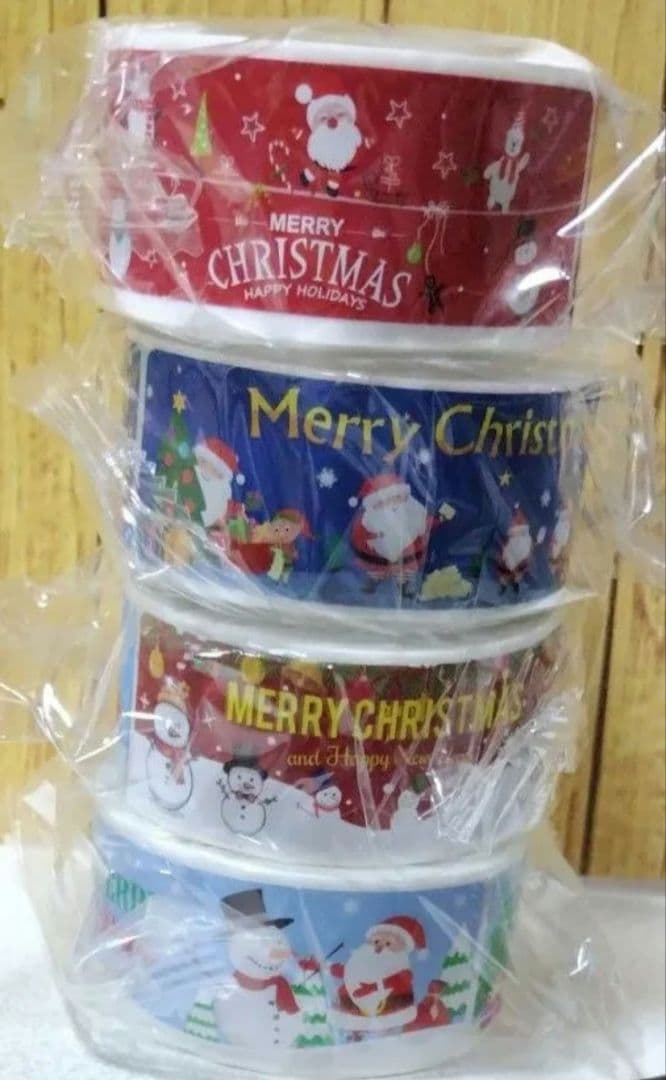 新商品⭐ クリスマス ギフトシール ギフトステッカー ラッピングラベル