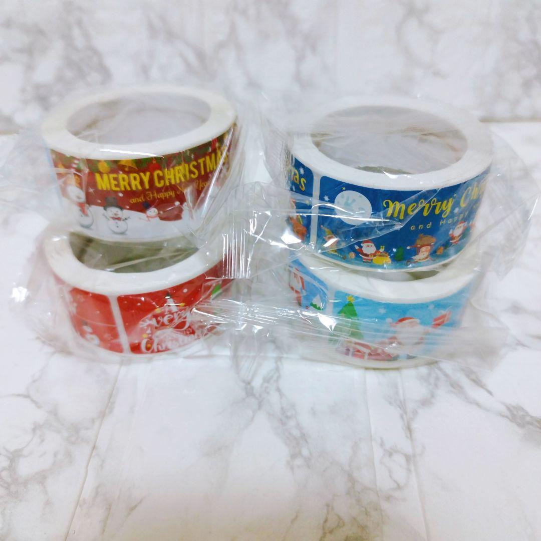 新商品⭐ クリスマス ギフトシール ギフトステッカー ラッピングラベル