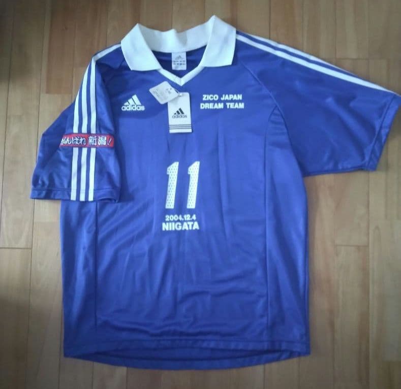 【貴重】ジーコジャパンドリームチーム　ユニホーム KAZUカズ 11番