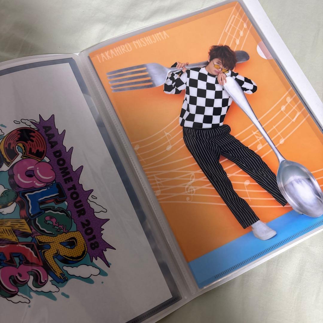 AAA西島隆弘クリアファイルコレクション