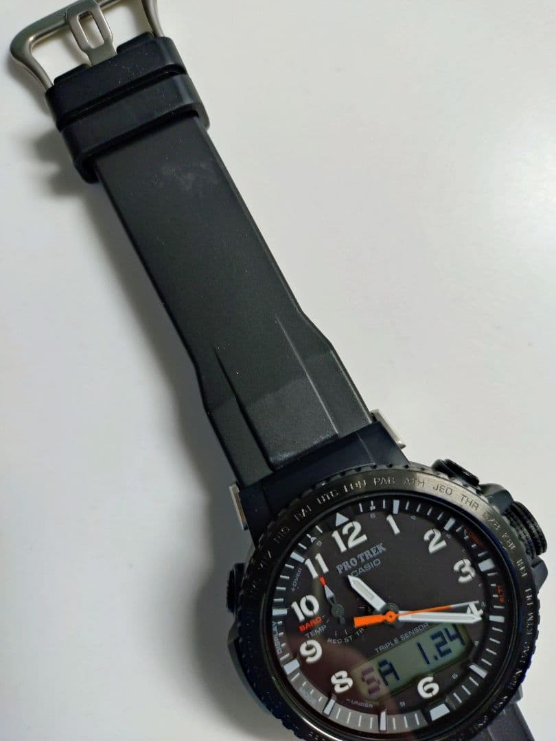 プロトレック　電波ソーラー腕時計　PROTREK PRW-50Y　中古品