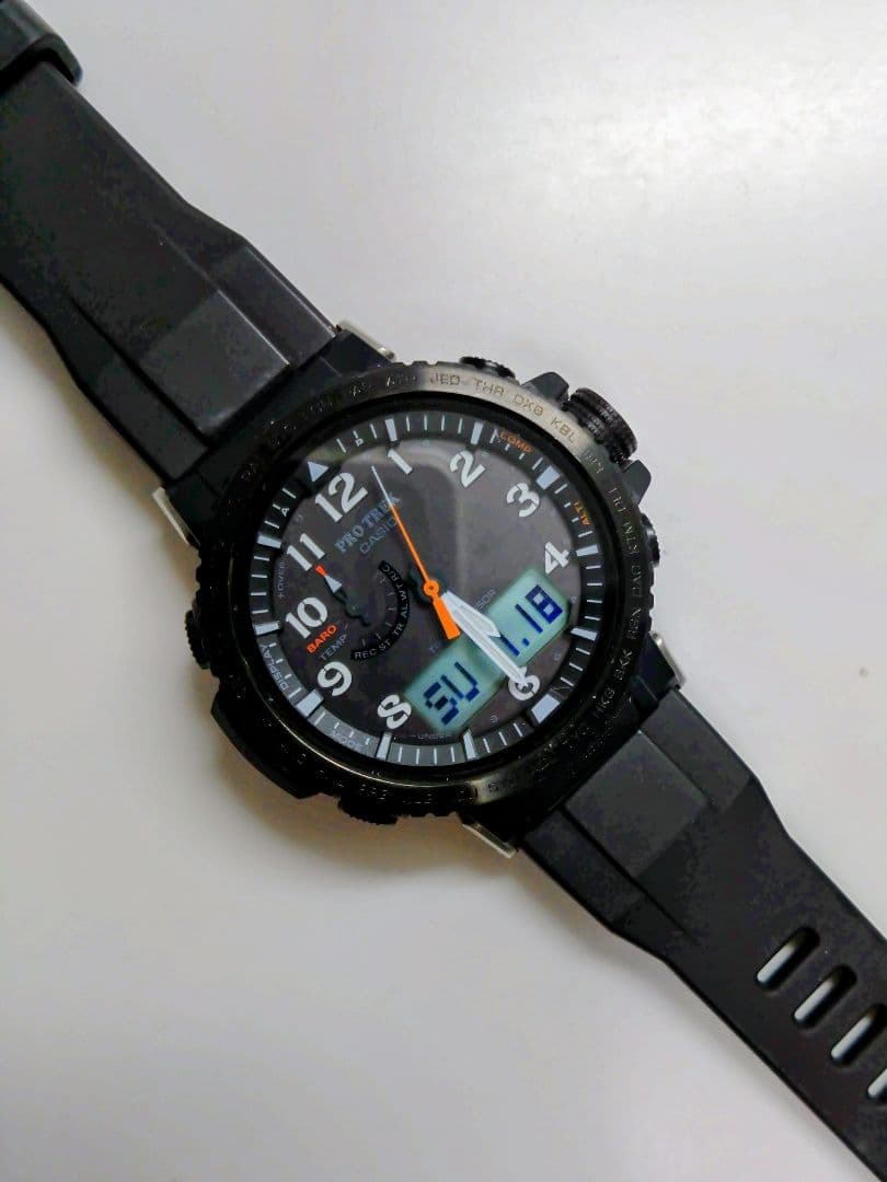 プロトレック　電波ソーラー腕時計　PROTREK PRW-50Y　中古品