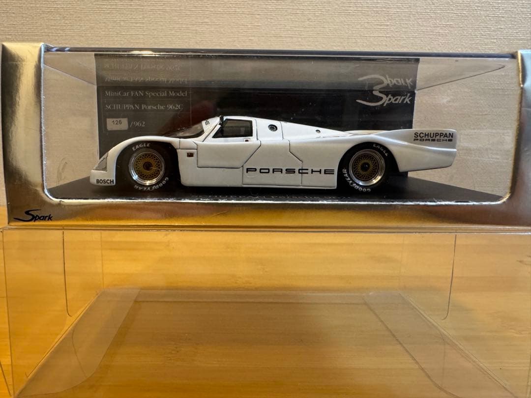 【SPARK】限定964台Porsche 962C White Schuppan