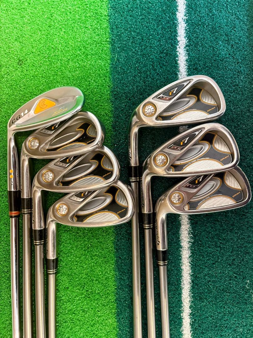 【希少レフティ】テーラーメイド R7 アイアン 6本 クリーブランド CG14
