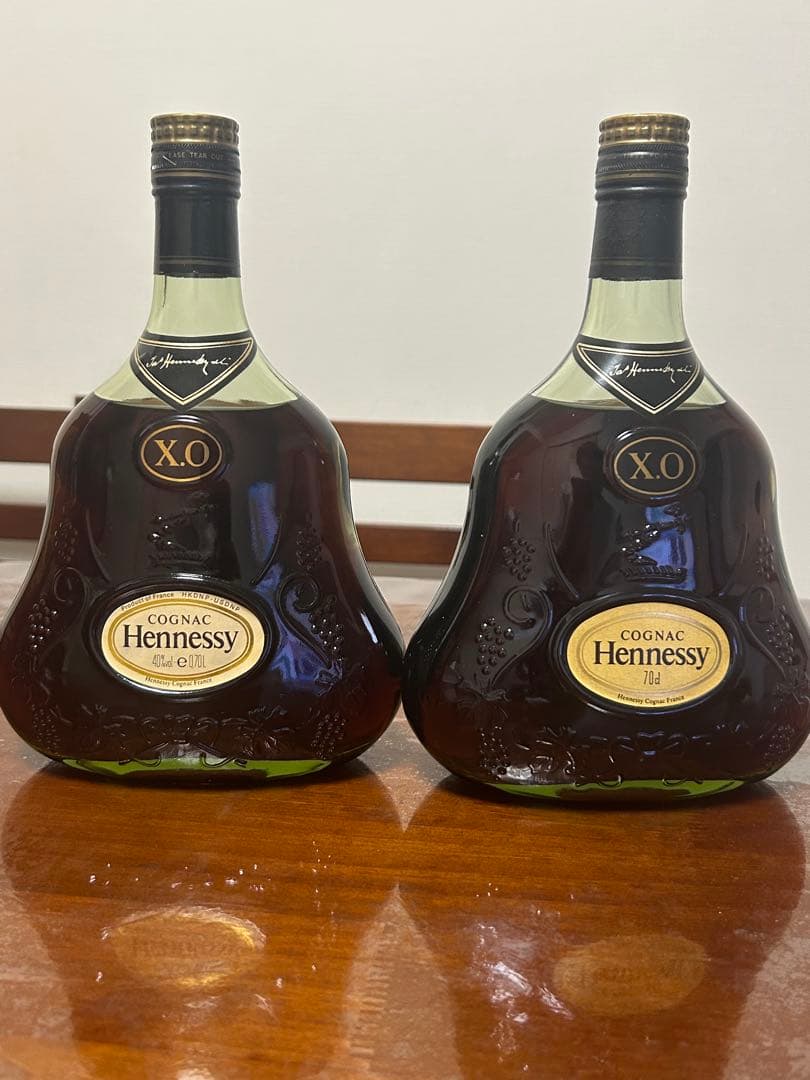 Hennessy X.O. ブランデー 2本セット