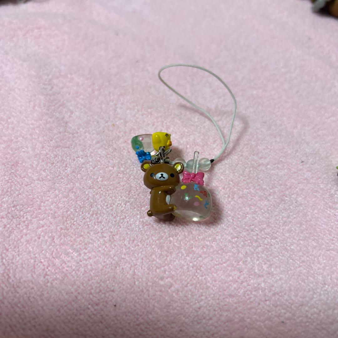 ご当地　リラックマ　長崎限定　びーどろ　ストラップ　サンエックス