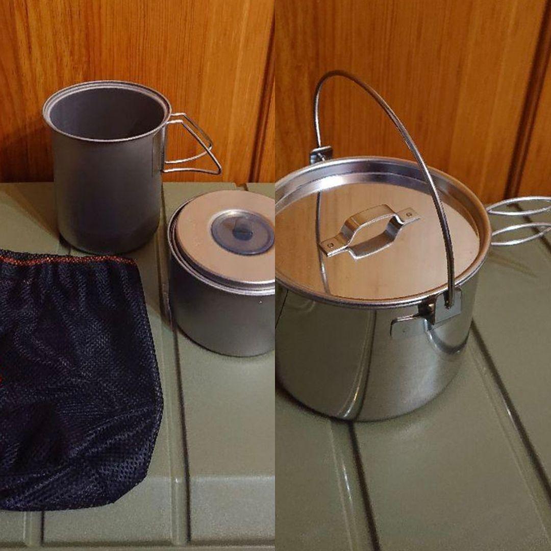  Peak(スノーピーク) ソロチタンセット & ケトルNO1