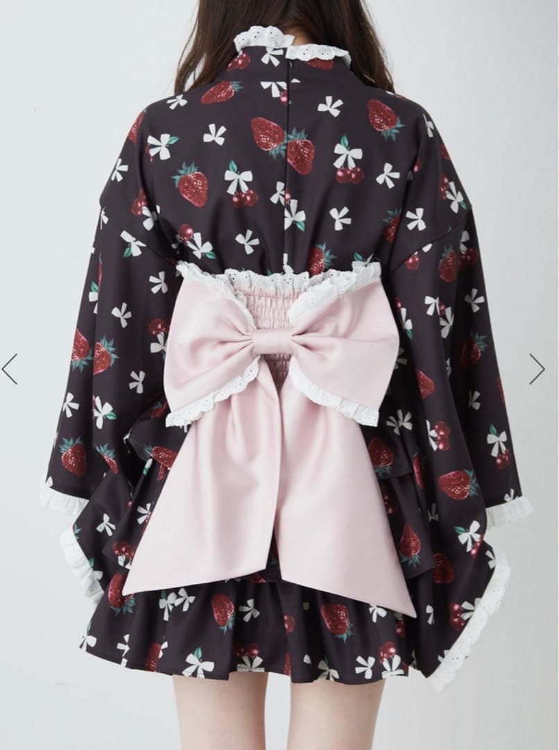 Ank Rouge cherry berry princess 浴衣ドレス