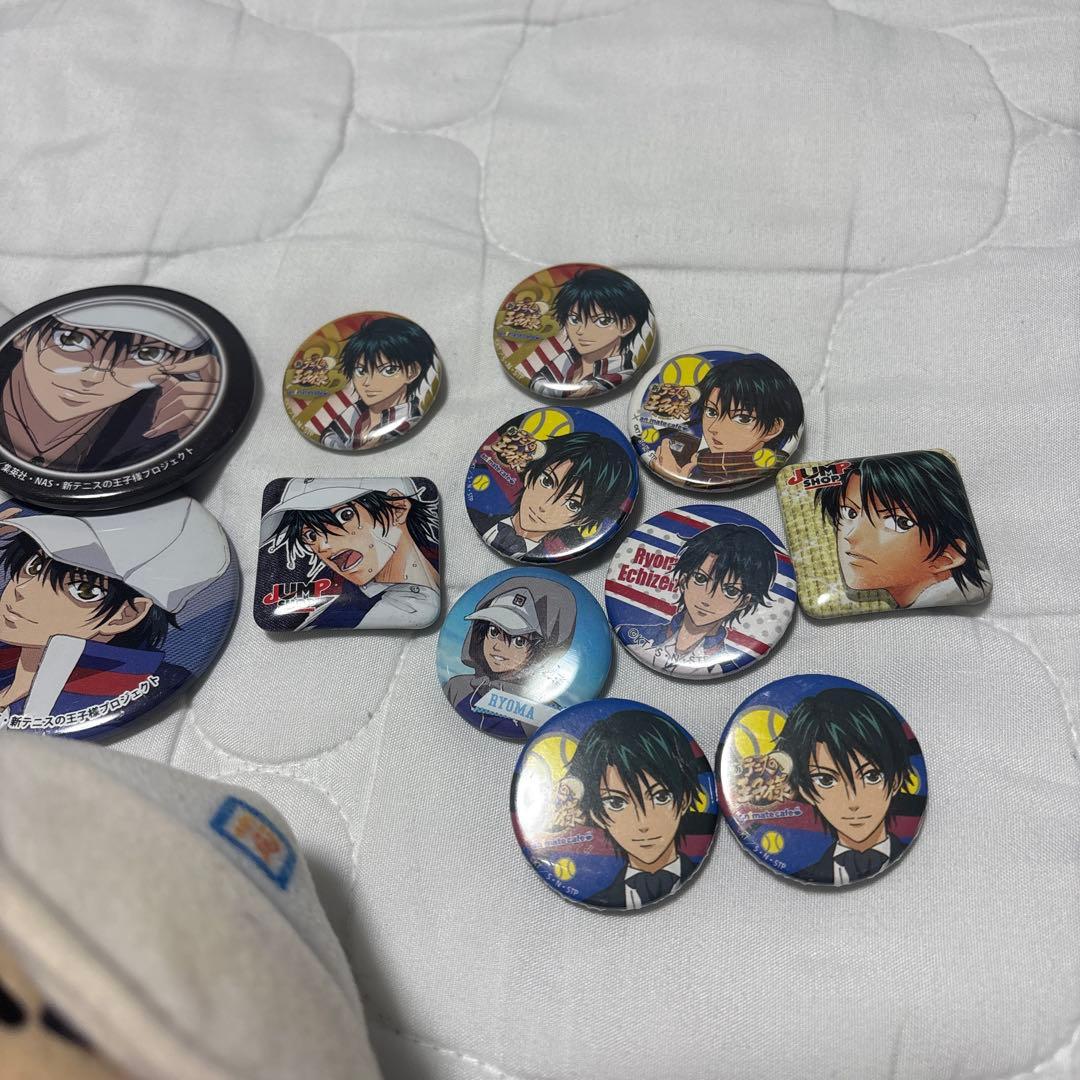 越前リョーマ　グッズ　まとめ売り　バッジ　ラバーストラップ　テニスの王子様　痛バ