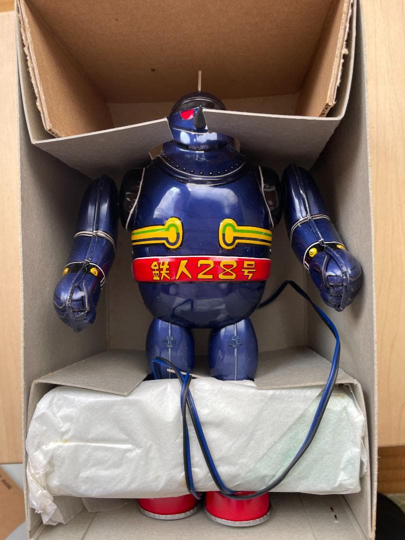 鉄人28号 電動リモートコントロール ブリキ玩具　ビリケン商会