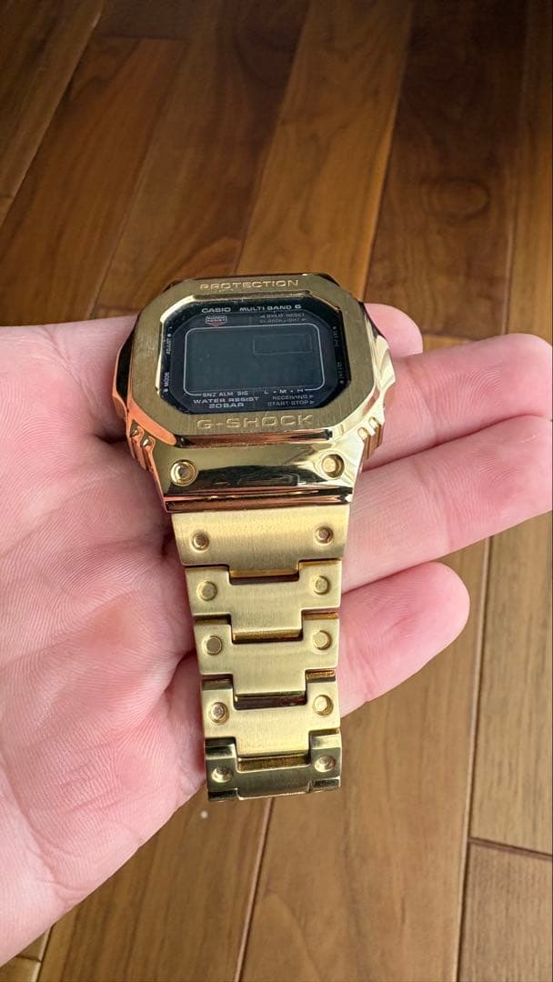 G-SHOCK ゴールドカスタム