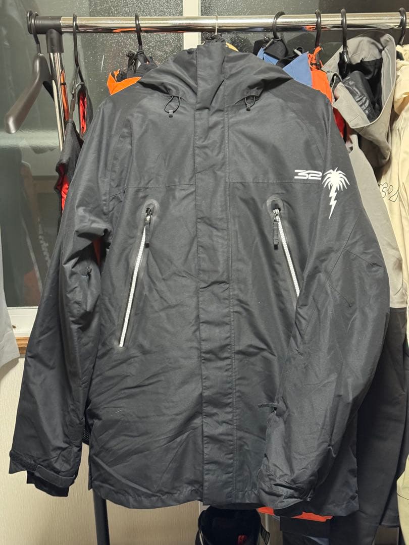 32 SPRING BREAK スノーボードウェア ブラック