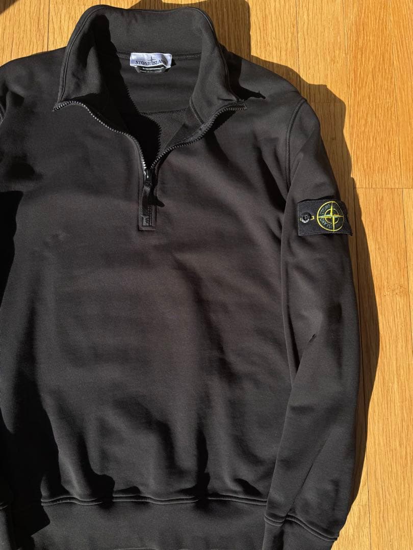 【国内正規品】定価6万超 STONE  Half Zip Sweat