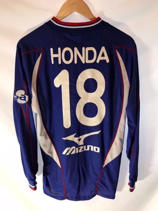 非売品MIZUNO NOTICEofHONDA「18」本田圭佑長袖Lユニフォーム